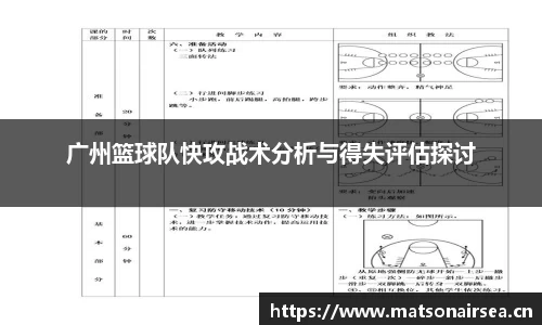 广州篮球队快攻战术分析与得失评估探讨
